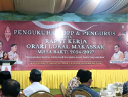 Plt Kominfo Makassar Menghadiri Pengukuhan Dan Rapat ORARI