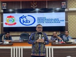 Kepala Dinas PPKB Makassar Syahruddin Silaturahmi dan Evaluasi UPT KB di 15 Kecamatan