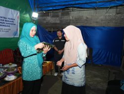 Dekranasda Sulbar Resmikan Rumah Produksi Sentra Tenun Sutra Mandar