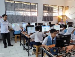 UPT SPF SMP Negeri 4 Makassar Sukses Laksanakan ANBK Tahun 2024