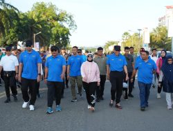 Hadiri Jalan Sehat Rangkaian Pekan Keselamatan Jalan, Pj Bahtiar: Selamat Hari Perhubungan Nasional