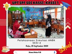UPT SPF SDI Kassi-Kassi 1 Makassar Gelar Simulasi ANBK TP 2024-2025