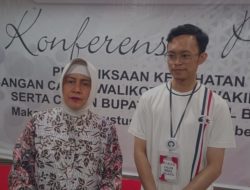 Indira-Ilham “Rileks” Jalani Tes Kesehatan di RS Unhas