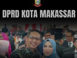 Ketua DPRD Makassar Ucapkan Selamat Atas Pelantikan Anggota DPRD Sulsel Periode 2024-2029