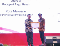 Realisasi Dana BOKB Masuk Kategori Tinggi, Pemkot Makassar Terima Penghargaan dari BKKBN