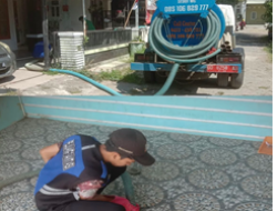 Dinas PU Kota Makassar Melakukan Pelayanan Penyedotan Lumpur Tinja