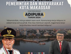 Plt Kepala Dinas PPKB Mengucapkan Selamat atas Penghargaan Adipura 2024 Pemkot Makassar