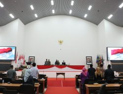 Sekprov Sulbar Hadiri Paripurna Penyempurnaan Ranperda APBD Perubahan 2024