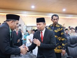 Pjs Wali Kota Makassar Sampaikan Ucapan Selamat kepada Anggota DPRD Terpilih, Tekankan Pentingnya Amanah dan Tanggung Jawab