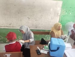 UPT SPF SDI Sambung Jawa I Makassar Gelar Imunisasi Campak dan Anti Tetanus untuk Siswa
