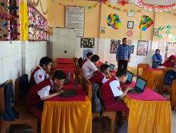 Pengawasan Ketat dan Dukungan Teknologi Warnai Pelaksanaan ANBK di UPT SPF SDI Sambung Jawa 1 Makassar