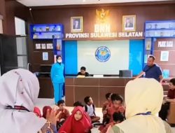 Siswa UPT SPF SDI Rappokalling II Makassar Gelar Outing Class Tentang Nahaya Narkoba di BNNP Sulsel