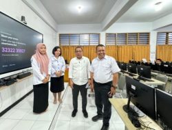 Kabid SMP Kunjungi UPT SPF SMPN 1 Makassar, Pantau Pelaksanaan ANBK Tahun 2024