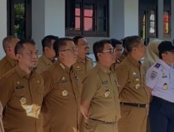 Kadis Perkim Hadiri Apel yang Dipimpin Langsung Pjs Wali Kota Makassar