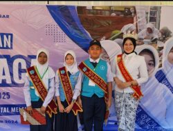 Pemilihan Duta Baca Pelajar di UPT SPF SMP Negeri 4 Makassar Berlangsung Kompetitif dan Meriah