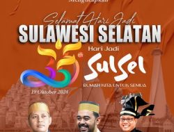 Peringatan HUT Sulsel ke-355, DPRD Makassar Tekankan Pentingnya Melestarikan Tradisi dan Budaya