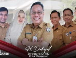 Keluarga Besar Sekretariat DPRD Makassar Ucapkan Selamat Bertugas Kepada Pimpinan Dewan