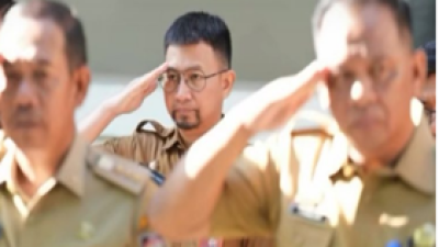 Fuad Arfandi Sekretaris Bapenda Makassar Hadiri Apel Pagi di Balaikota