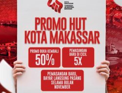 Perumda Air Minum Kota Makassar Berikan Promo Spesial Sambut HUT Kota Makassar ke-417