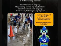 Gangguan Air Akibat Kebocoran di Jl Mappaodang, Ini Penjelasan PDAM Makassar