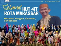Menginspirasi Generasi Muda, Keluarga Besar UPT SPF SMPN 6 Peringati HUT ke-417 Kota Makassar