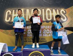 Semangat Berprestasi! Siswa UPT SPF SDI Mongisidi Makassar Sabet Juara 1 di Kejuaraan Karate Nasional 2024