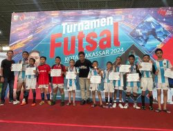 Siswa SDN Mattoanging 1 Raih Juara 3 di Turnamen Futsal Kota Makassar 2024