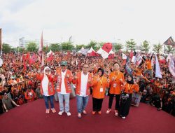 Kampanye Akbar DIA dan INIMI Berlangsung Meriah, Ribuan Pendukung Padati Anjungan MNEK