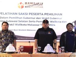 Penguatan Pengawasan Pilkada 2024, Bawaslu Makassar Bekali Saksi TPS