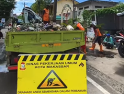Satgas Drainase Bersama SDA Dinas PU Makassar Normalisasi Saluran Sekunder di Kecamatan Wajo
