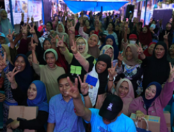 Rezki Mulfiati Lutfi Genjot Kampanye di Kecamatan Biringkanaya