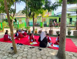 UPT SPF SD Negeri Kapota Yudha Makassar Adakan Literasi Bersama Mahasiswa Kampus Mengajar UNM