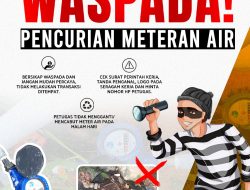 PDAM Makassar Ingatkan Pelanggan Waspada terhadap Pencurian Meteran Air
