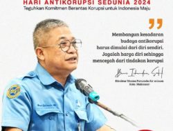 Perumda Air Minum Kota Makassar Serukan Semangat Antikorupsi di Hari Antikorupsi Sedunia 2024
