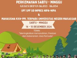 UPT SPF SDI Nipa-Nipa Pelopori Pendidikan Karakter lewat Persami dan Pelantikan Penggalang Ramu