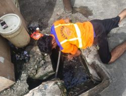 Musim Hujan, Satgas Drainase Kecamatan Bontoala Keruk Sedimen