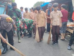 Camat Bontoala Libatkan Siswa Menjaga Kebersihan Lingkungan Tompo Balang