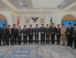 Menag RI Lantik H. Ali Yafid sebagai Kakanwil Kemenag Sulsel