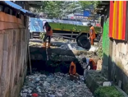 Musim Hujan Telah Tiba, Dinas PU Makassar Lakukan Normalisasi Drainase