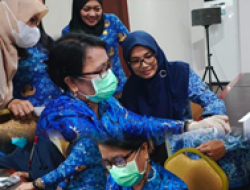 Pegawai DLH Makassar Terima Pemeriksaan Gratis dari Puskesmas Merdekayya