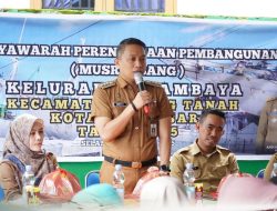 Pembukaan Musrenbang Kelurahan, Camat Ujung Tanah Fokus pada Kolaborasi