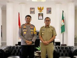 Terima Kunjungan Kapolrestabes Makassar yang Baru, Wali Kota Danny : Siap Kolaborasi 24 Jam
