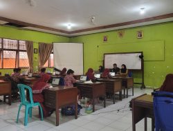 UPT SPF SD Inpres Unggulan Toddopuli Makassar Gelar Simulasi ANBK 2024