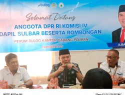 Anggota DPR RI Komisi IV Ajbar Kunjungi Perum Bulog Polman dan Gudang Bulog Kuningan Wonomulyo untuk Memastikan Stok Gabah dan Beras