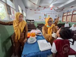 UPT SPF SDI Galangan Kapal III Gelar Pemeriksaan Kesehatan Siswa Bersama Puskesmas Kaluku Bodoa