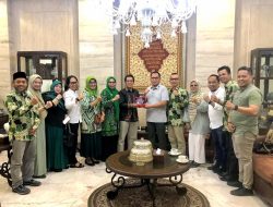 Wali Kota Danny dan Mayor Marinir Yusman Efendi Saling Izin Pamit