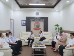 Ketua DPRD Makassar Terima Kunjungan Terakhir Danny Pomanto sebagai Wali Kota