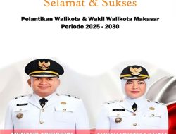 Kepala UPT SPF SMPN 46 Ucapkan Selamat atas Pelantikan Appi-Aliyah sebagai Wali Kota dan Wakil Wali Kota Makassar