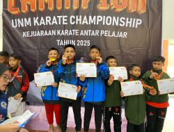 Jadi Ajang Talenta Muda, Siswa SDI Mongisidi Makassar Raih Juara 1 di Kejuaraan Karate Antar Pelajar Se-Sulsel 2025