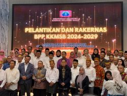 Wakil Gubernur Sulbar, Salim S Mengga Lantik Pengurus BPP KKMSB periode 2024-2029